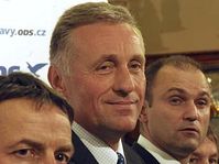 Pavel Bém, Mirek Topolánek, Ivan Langer, photo: CTK