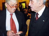 Jiri Dienstbier and Tadeusz Mazowiecki, photo: CTK