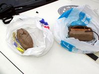 Bombas plásticas, Bratislava (Foto: CTK)
