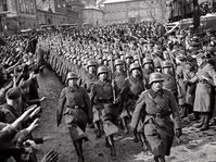 German troops at Prague Castle, March 15, 1939, photo: Public Domain