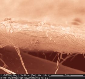 Nanofibres, photo: Elmarco