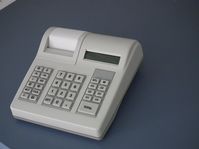 Electronic cash register, photo: Hekata 5, Wikimedia CC BY-SA 3.0