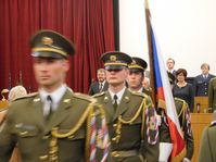 Церемония в честь ветеранов в Министерстве обороны ЧР, Фото: Лорета Вашкова, Чешское радио - Радио Прага