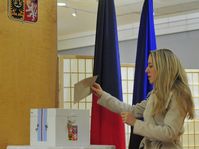 Volba prezidenta České republiky probíhá i v USA, foto: ČTK