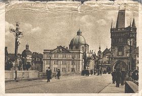 Charles Bridge (around 1910)