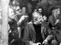 Václav Havel and Pavel Landovský