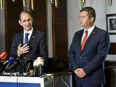 Christoph Israng, Jan Hamáček, photo: ČTK/Vít Šimánek