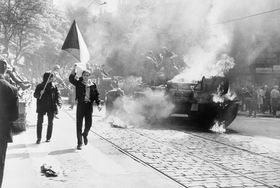 Russian-led invasion of Czechoslovakia in 1968, photo: CIA, Flickr, Public Domain