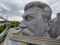 Копия скульптуры И. В. Сталина из пенопласта, Фото: ЧТК