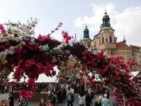 Пасхальная ярмарка на Староместкой площади, Фото: Екатерина Сташевская, Чешское радио - Радио Прага