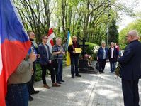 Поминальное мероприятие на Ольшанском кладбище, Фото: Архив Петра Марека