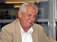 Miloš Zeman, foto: Šárka Ševčíková / Archivo de ČRo