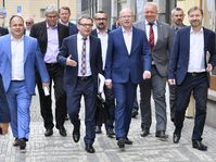 Social Democrat leaders, photo: CTK