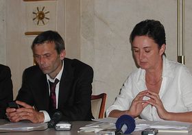  Martin Mejstřík y Jana Hybášková (Foto: Martina Schneibergová)