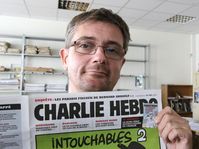 Charb, the publishing director of Charlie Hebdo, photo: CTK