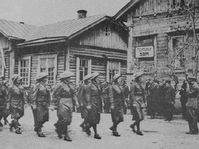 Военнослужащие 1-го отдельного Чехословацкого пехотного батальона, Бузулук, 1942 г.
