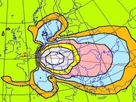 Expected coverage of European territory by DRM signal