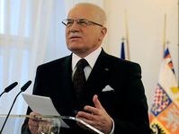 Václav Klaus, photo: CTK
