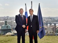 Peter Pellegrini, Andrej Babiš, photo: CTK