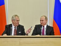 Miloš Zeman und Wladimir Putin (Foto: ČTK)