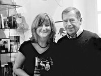 Jarmila Buzková et Václav Havel