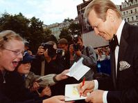 Michael York à Karlovy Vary, photo: CTK