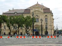 Edificio 'Reduta' en la capital eslovaca Bratislava, donde se celebra la Asamblea Parlamentaria de la OTAN (Foto: CTK)