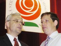 Vladimír Spidla y Stanislav Gross (Foto: CTK)