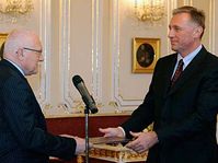 Václav Klaus (vlevo) a Mirek Topolánek, foto: ČTK