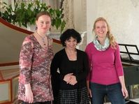 De izquierda: Lucie Guerra Žáková,  Ludovica Mosca  y Petra Žďárská, foto: Ivana Vonderková