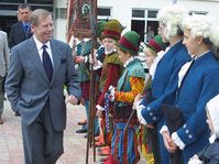 Vaclav Havel au Plateau tchéco-morave, photo: CTK