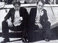 Jan Werich et Jiri Voskovec