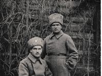 Czechoslovak legionaire Eduard Pohanka (sitting) fell in Russia fighting Bolsheviks, photo: archive of Vít Pohanka