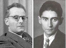Max Brod et Franz Kafka