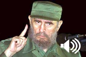Haga click aquí y puede oír a Fidel Castro (Foto: CTK)