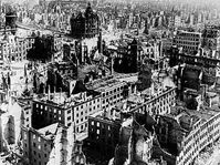 Dresden in February 1945, photo: CTK