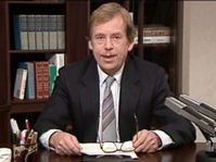 Václav Havel, photo: Czech Television