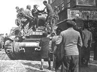 The liberation of Pilsen, photo: www.usembassy.cz