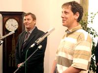 Miroslav Grebenícek y Stanislav Gross (Foto: CTK)
