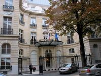 L'ambassade tchèque à Paris