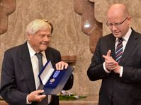 Jiří Brady and Bohuslav Sobotka, photo: ČTK