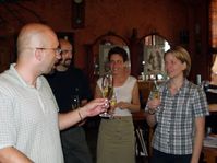 Pavel Sedlacek (vlevo) a Petra Edelmannova (vpravo)