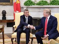 Andrej Babiš a Donald Trump, foto: ČTK / Roman Vondrouš