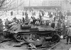 Hungarian Revolution in 1956, photo: ismeretlen, CC BY-SA 3.0