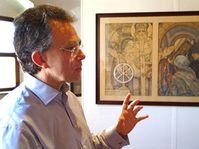 John Mucha, petit-fils de l'artiste (Photo: CTK)