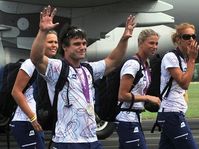 Vavřinec Hradilek, Lucie Hradecká, Andrea Hlaváčková, Miroslava Knapková, foto: ČTK