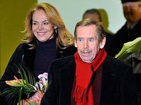 Dagmar et Václav Havel, photo: CTK