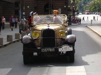 En voiture à Prague, photo: Benoît Dargaud