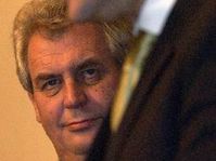 Milos Zeman and Ramiro Cibrian, photo: CTK