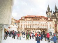 Open air skating rink in the Old Town Square, photo: CTK